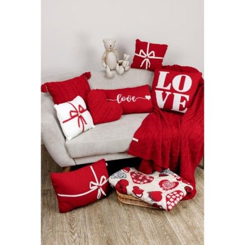 Наволочка Прованс декоративна в'язана LOVE 45х45 (033151)
