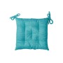 Подушка на стілець Прованс CHENILLA Бірюзова 40х40 (034857)