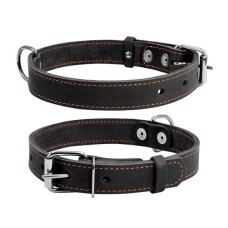 Нашийник для тварин Collar одинарний Ш 35 мм Д 48-63 см чорний (02731)