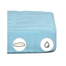 Наматрацник MirSon бавовняний Valentino Waterproof Cotton 273/1 200x220 см (2200000340771)