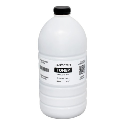 Тонер HP Laser 107, 1 кг Patron (PN-HL107-1)