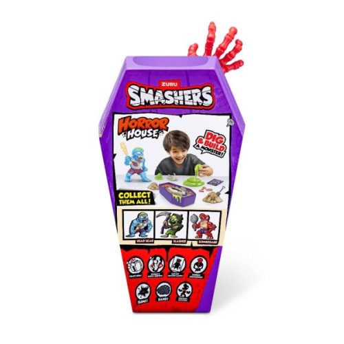 Ігровий набір Smashers з аксесуарами Horror House-Medium Dino/Середній Будинок Жахів - Діно (74125A)