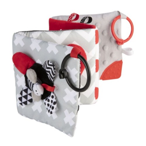 Розвиваюча іграшка Canpol книжечка м'яка розвиваюча Sensory Toys (68/081)