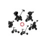 Дитячий велосипед QPlay Nova складаний триколісний Max Black (S703NovaMaxBlack)