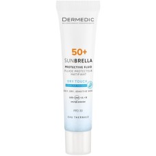Засіб від засмаги Dermedic Sunbrella SPF 50+ PPD 30 Матувальний сонцезахисний флюїд 40 мл (5901643178109)