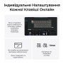 Клавіатура Keychron K2HE Gateron Double-Rail Magnetic Nebula Hot-swap QMK Wireless/Bluetooth/USB-А UA Wood/Black (K2H-F1-UA)