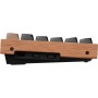 Клавіатура Keychron K2HE Gateron Double-Rail Magnetic Nebula Hot-swap QMK Wireless/Bluetooth/USB-А UA Wood/Black (K2H-F1-UA)