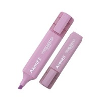 Маркер Axent Highlighter 2537-A, 1-5 мм клиноп. пастель лавандовий (2537-36-A)