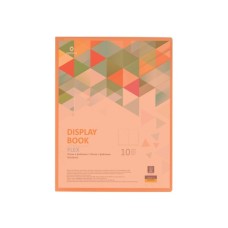 Папка з файлами Optima А4 з 10 файлами "FLEX", помаранчева (O32121-06)