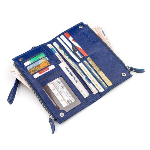 Гаманець ST Leather Синій (18416)