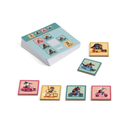 Настільна гра Djeco Логічний фініш (Finish Logic) (DJ08540)