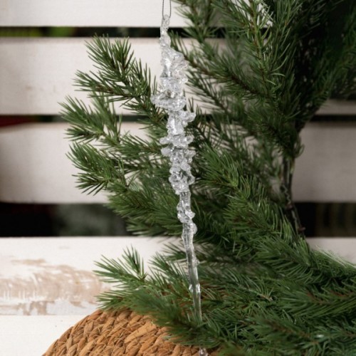 Ялинкова іграшка Novogod`ko Бурулька 24 см Пластик (974880)