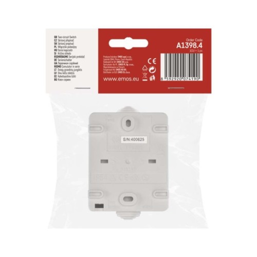 Вимикач EMOS C.5 IP54 (A1398.4)