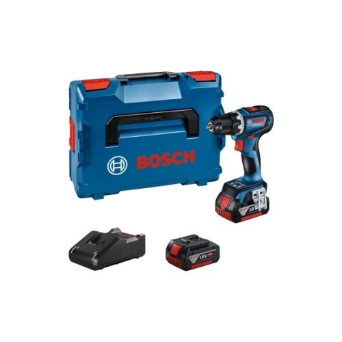 Шуруповерт Bosch GSR 18V-90 C 18V, 2х5Ah, 36-64Нм, 0-2100 об/хв, кейс, 1.1кг (0.601.9K6.006)