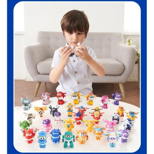 Фігурка Super Wings трансформер Transform-a-Bots Джетт (Jett) (EU780010)