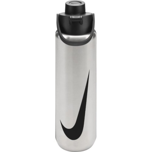 Пляшка для води Nike SS RECHARGE CHUG BOTTLE 24 OZ N.101.3799.953.24 сірий 709 мл (887791813336)