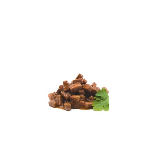 Вологий корм для кішок Carpathian Pet Food Індичка в желе 80 г (4820111141210)
