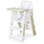 Стілець для годування Mealux Feedo White/Green (KD-F033 White/Green)