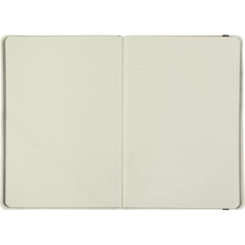 Книга записна Buromax Etalon 125x195 мм 96 аркушів в точку обкладинка зі штучної шкіри Чорна (BM.291360-01)