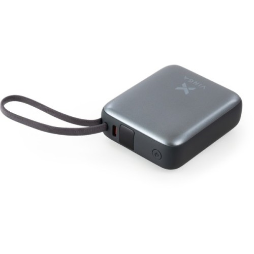 Батарея універсальна Vinga 10000 mAh 35W Display Cable (VPBB1035C)