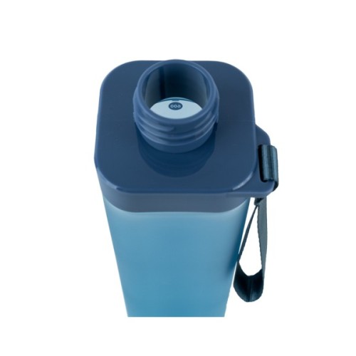 Поїльник-непроливайка Kite квадратна, 700 мл, синя (K24-1210-1)