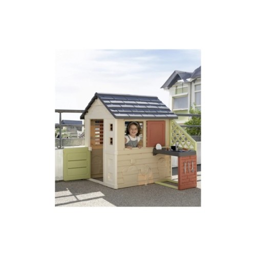 Ігровий будиночок Smoby Life Сонячний з літньою кухнею (7600810739)
