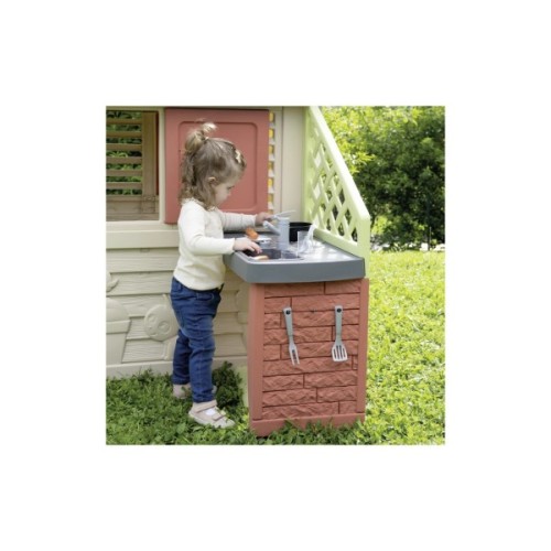 Ігровий будиночок Smoby Life Сонячний з літньою кухнею (7600810739)