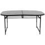 Туристичний стіл Bo-Camp Northgate Oval 150x80 cm Black/Grey (1404188)