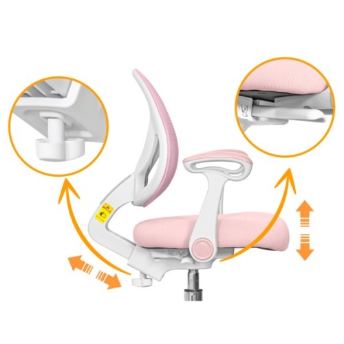 Дитяче крісло Evo-kids Mio Air Pink (Y-307 KP)