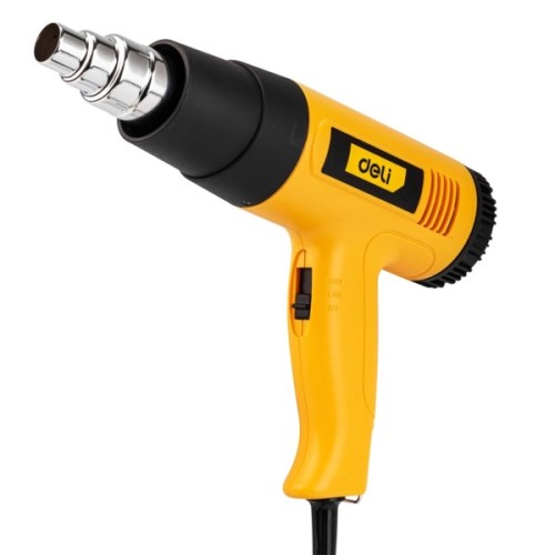 Будівельний фен Deli 2000Вт (EDL391201)