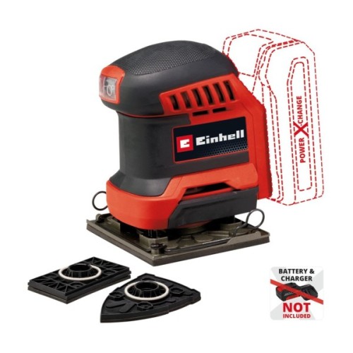 Шліфувальна машина Einhell TE-OS 18/113 3X Li - Solo 18, 113х101мм, 1.04кг (без АКБ та ЗП) (4460730)
