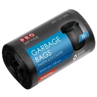 Пакети для сміття PRO service Standard HD Чорні 35 л 100 шт. (4820048483636)