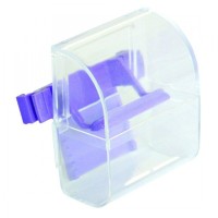 Універсальний посуд для тварин Природа для птахів з кріпленням закрита 75 мл (4820157408247)