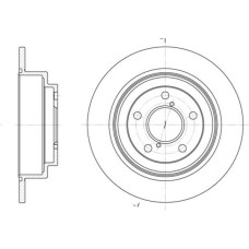 Гальмівний диск REMSA 6398.00