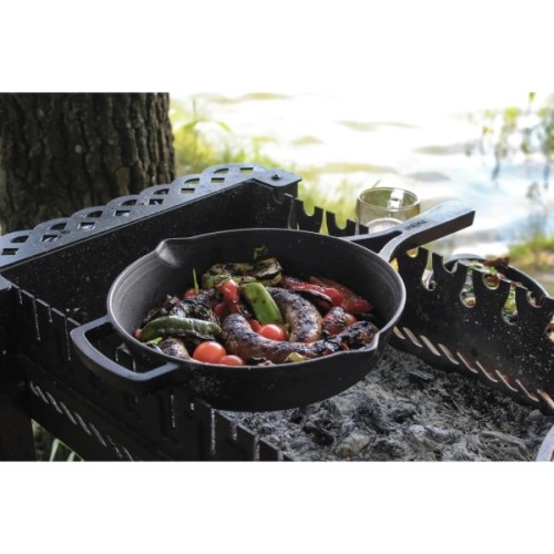 Сковорода Brizoll Monolith чавунна з литою ручкою 260х60 мм (M2660P)