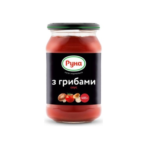 Соус Руна З грибами 485 г (4820015944641)