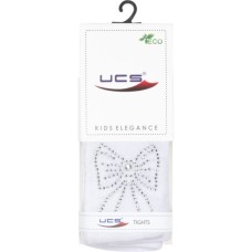 Колготки дитячі UCS Socks зі стразами (M0C0302-2045-74G-white)