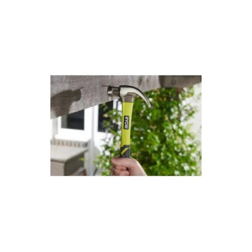 Молоток Ryobi столярний RHHCC450, 450г, магнітний утримувач, рукоятка скловолокно (5132006033)
