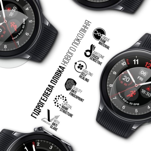 Плівка захисна Armorstandart Matte hydrogel OnePlus Watch 2 6 pcs (ARM92079)