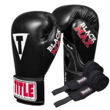Боксерські рукавички Title Classic Black Max Black 14 oz (CBMBG2 14 BK) Боксерські рукавички Title Classic Black Max Black 14 oz (CBMBG2 14 BK)