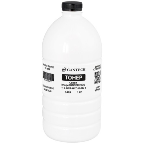 Тонер Canon iR 2520 bottle, 1kg Gantech (TSM-HYD100G-1)