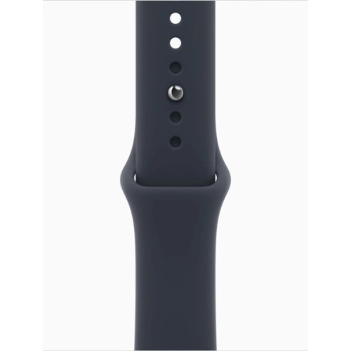 Смарт-годинник Apple Watch Series 12 GPS 46mm Space Grey Aluminium Case with Navy Blue Sport Band - M/L (MJEJ4RK/A)