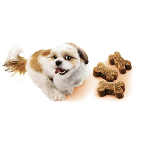 Ласощі для собак Brit Care Mini Treats Think для малих порід для розумових здібностей індичка, арахісове масло 50 г (8595602578559)