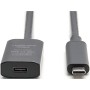 Дата кабель USB-С to USB-C 5.0m M/F USB3.2 Gen2 Active 10G Digitus (DA-73112)