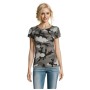 Футболка Sol's Camo women сірий камо S (01187521S)