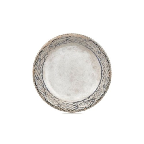Тарілка By Bone серія "Rug" кругла 23 см (RUG-ZT-23-DZ)