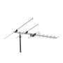 Антена Romsat AV-27UV 170-230 МГц, 470-862 МГц, 4-7 dBi (VHF), 10-16 dBi (UHF) (AV-27UV)