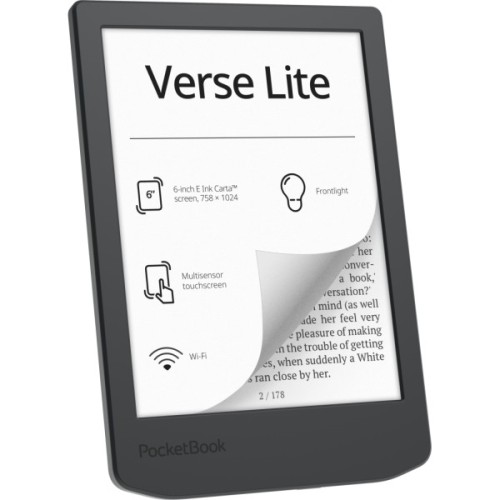 Електронна книга Pocketbook 619 Verse Lite, Midnight Grey (PB619-T-WW)