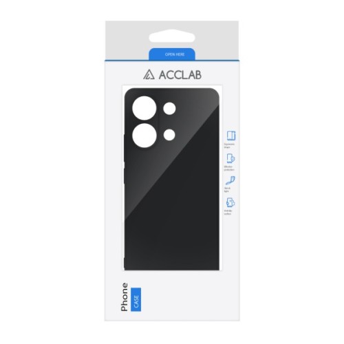 Чохол до мобільного телефона ACCLAB SoftShell Xiaomi Redmi Note 13 4G Black (1283126592157)