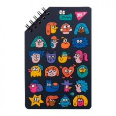 Блокнот Yes 95х145 60 аркушів на cпіралі Stand with Ukraine без лініювання (151822)